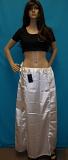 Petticoat White Satin Underskirt Inskirt Chaniya Pawdra #7815
